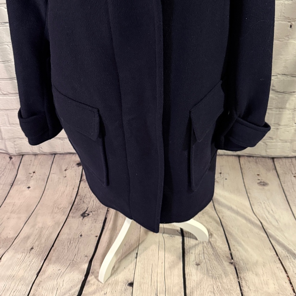Boden Navy Wool Pea Coat - Picture 3 of 6